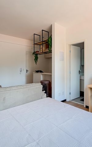 Studio à venda com 25m², 1 quarto e sem vagaStudio