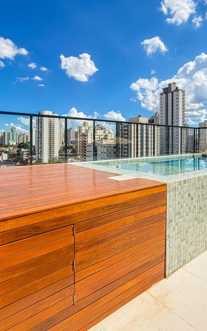 Studio à venda com 25m², 1 quarto e sem vagaPiscina