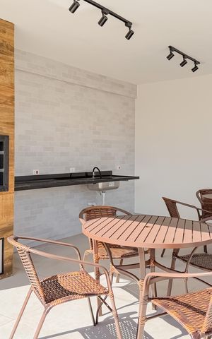 Studio à venda com 25m², 1 quarto e sem vagaChurrasqueira