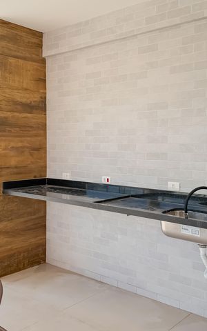 Studio à venda com 25m², 1 quarto e sem vagaChurrasqueira