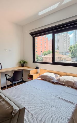 Studio à venda com 25m², 1 quarto e sem vagaStudio