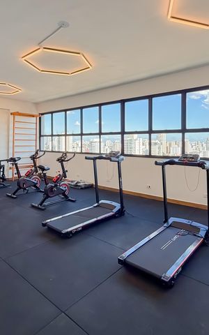 Studio à venda com 25m², 1 quarto e sem vagaAcademia