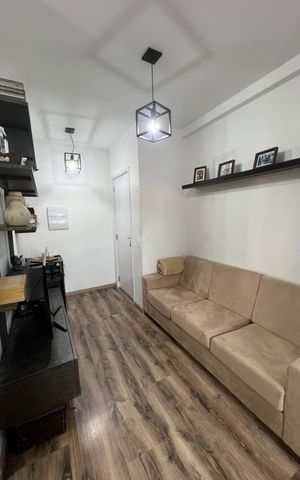 Apartamento à venda com 32m², 1 quarto e sem vaga Apartamento à venda com 32m², 1 quarto e sem vagaSala
