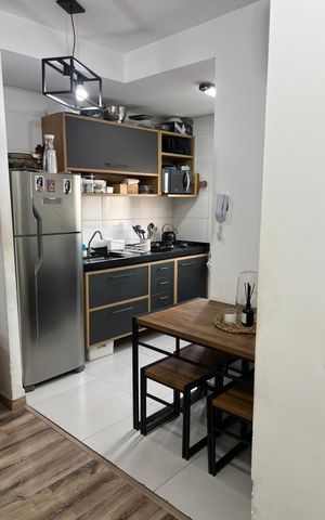 Apartamento à venda com 32m², 1 quarto e sem vaga Apartamento à venda com 32m², 1 quarto e sem vagaCozinha