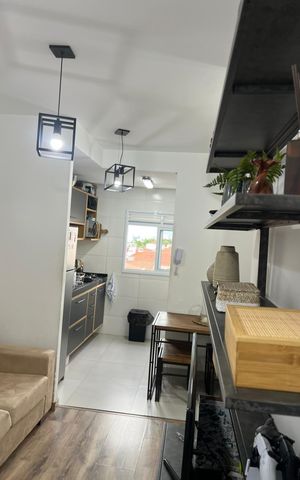 Apartamento à venda com 32m², 1 quarto e sem vaga Apartamento à venda com 32m², 1 quarto e sem vagaCozinha