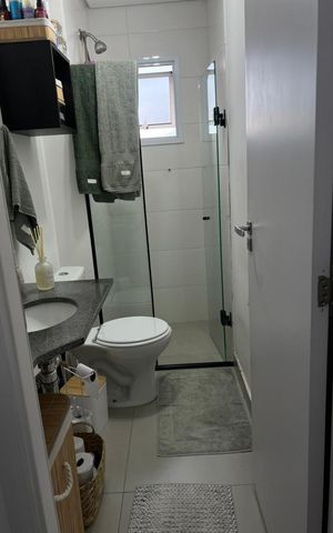 Apartamento à venda com 32m², 1 quarto e sem vaga Apartamento à venda com 32m², 1 quarto e sem vagaBanheiro