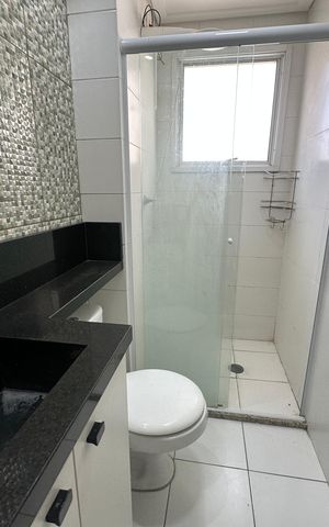 Apartamento à venda com 53m², 2 quartos e 1 vaga Apartamento à venda com 53m², 2 quartos e 1 vagaBanheiro