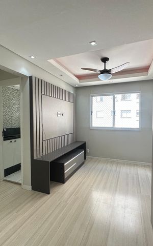 Apartamento à venda com 53m², 2 quartos e 1 vaga Apartamento à venda com 53m², 2 quartos e 1 vagaSala