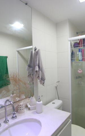 Apartamento à venda com 149m², 2 quartos e 2 vagasBanheiro social
