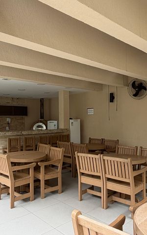 Apartamento à venda com 149m², 2 quartos e 2 vagas Apartamento à venda com 149m², 2 quartos e 2 vagasÁrea comum - Churrasqueira