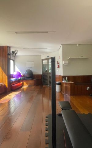 Apartamento para alugar com 147m², 3 quartos e 3 vagas Apartamento para alugar com 147m², 3 quartos e 3 vagasÁrea comum - Academia