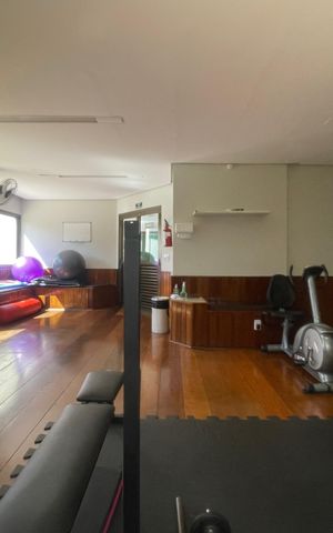 Apartamento para alugar com 147m², 3 quartos e 3 vagas Apartamento para alugar com 147m², 3 quartos e 3 vagasÁrea comum - Academia