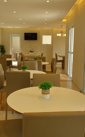 Apartamento à venda com 42m², 2 quartos e 1 vagaÁrea comum - Salão de festas
