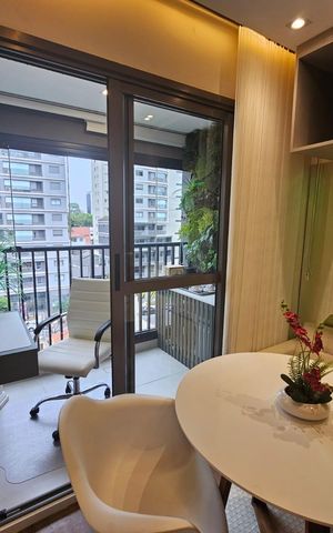 Apartamento à venda com 25m², 1 quarto e sem vaga Apartamento à venda com 25m², 1 quarto e sem vagaSala