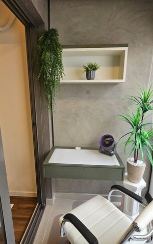 Apartamento à venda com 25m², 1 quarto e sem vaga Apartamento à venda com 25m², 1 quarto e sem vagaVaranda