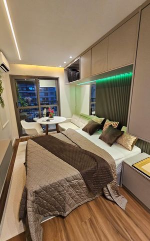 Apartamento para alugar com 25m², 1 quarto e sem vaga Apartamento para alugar com 25m², 1 quarto e sem vagaSala / Quarto