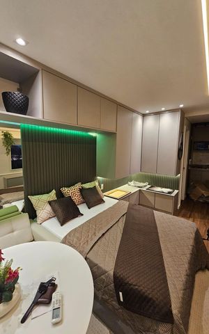 Apartamento à venda com 25m², 1 quarto e sem vaga Apartamento à venda com 25m², 1 quarto e sem vagaSala / Quarto