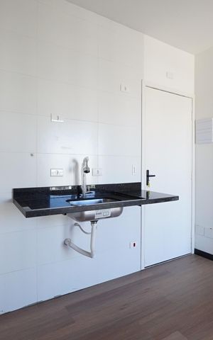 Studio à venda com 25m², 1 quarto e sem vagaSala/Cozinha
