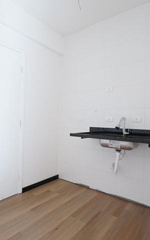 Studio à venda com 25m², 1 quarto e sem vagaCozinha