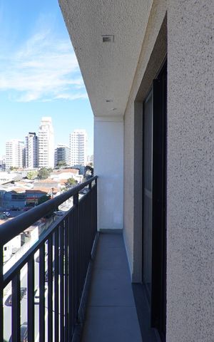 Studio à venda com 25m², 1 quarto e sem vagaVaranda