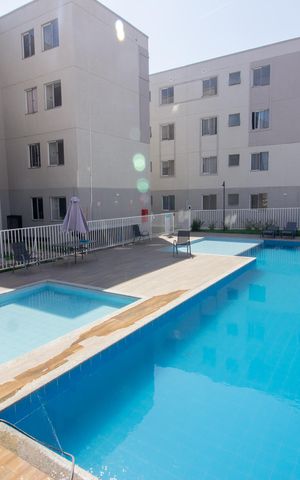 Apartamento para alugar com 46m², 2 quartos e 1 vaga Apartamento para alugar com 46m², 2 quartos e 1 vagaÁrea comum - Piscina