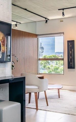 Apartamento à venda com 68m², 1 quarto e 1 vaga Apartamento à venda com 68m², 1 quarto e 1 vagaSala