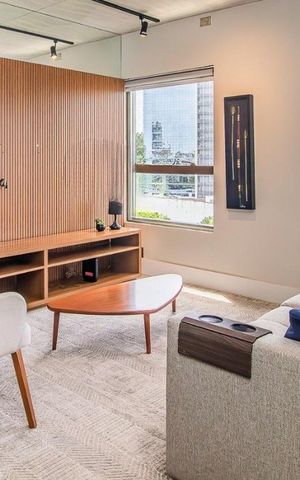 Apartamento à venda com 68m², 1 quarto e 1 vaga Apartamento à venda com 68m², 1 quarto e 1 vagaSala