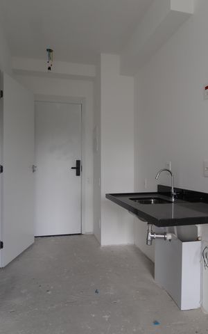 Studio à venda com 24m², 1 quarto e sem vagaCozinha