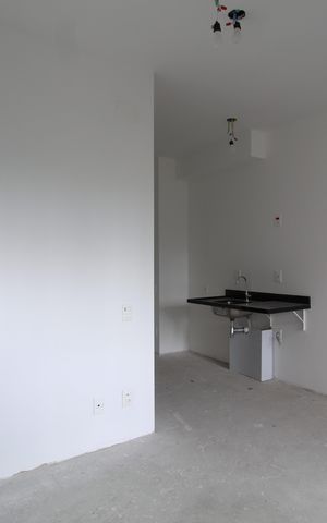 Studio à venda com 24m², 1 quarto e sem vagaSala/Quarto