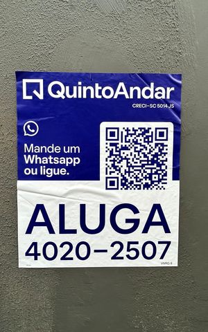 Apartamento para alugar com 35m², 1 quarto e 1 vagaPlaca