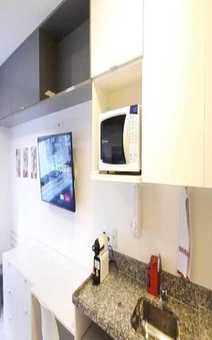 Studio para alugar com 16m², 1 quarto e sem vaga Studio para alugar com 16m², 1 quarto e sem vagaCozinha