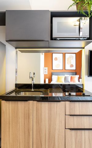Apartamento à venda com 20m², 1 quarto e sem vaga Apartamento à venda com 20m², 1 quarto e sem vagaCozinha