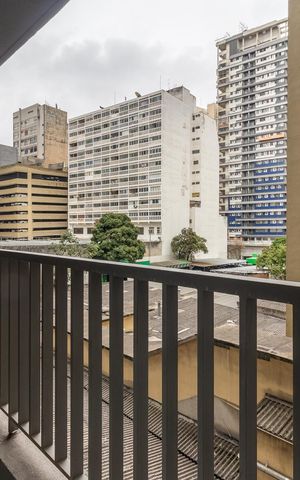 Apartamento à venda com 20m², 1 quarto e sem vaga Apartamento à venda com 20m², 1 quarto e sem vagaVaranda