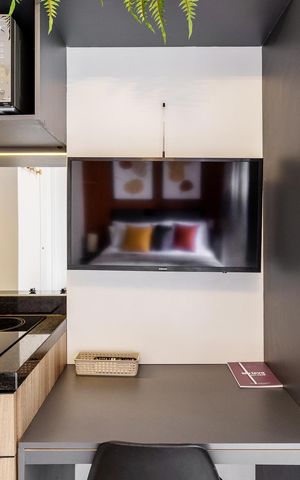 Apartamento à venda com 20m², 1 quarto e sem vaga Apartamento à venda com 20m², 1 quarto e sem vagaCozinha