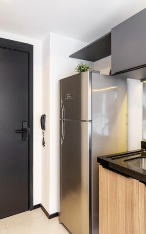 Apartamento à venda com 20m², 1 quarto e sem vaga Apartamento à venda com 20m², 1 quarto e sem vagaCozinha
