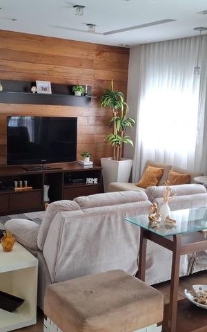 Apartamento à venda com 116m², 3 quartos e 2 vagas Apartamento à venda com 116m², 3 quartos e 2 vagasSala