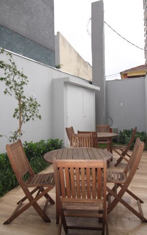 Studio à venda com 37m², 2 quartos e sem vagaÁrea Comum