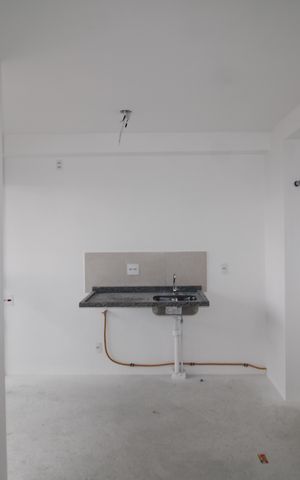 Studio à venda com 37m², 2 quartos e sem vagaSala / Cozinha