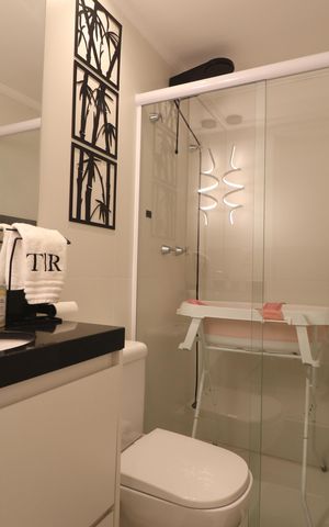 Apartamento à venda com 63m², 2 quartos e 2 vagasBanheiro 2