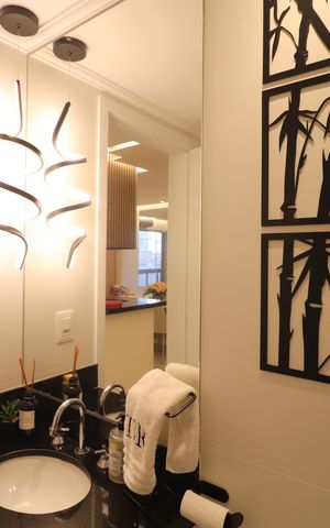 Apartamento à venda com 63m², 2 quartos e 2 vagasBanheiro 2