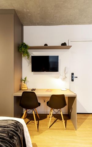 Apartamento à venda com 20m², 1 quarto e sem vaga Apartamento à venda com 20m², 1 quarto e sem vagaSala