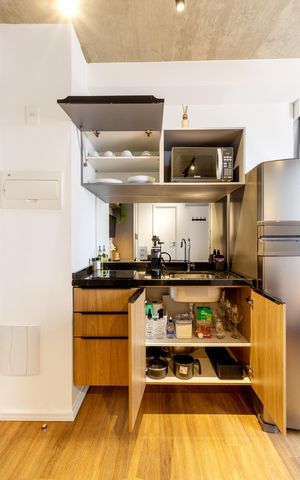 Apartamento à venda com 20m², 1 quarto e sem vaga Apartamento à venda com 20m², 1 quarto e sem vagaCozinha