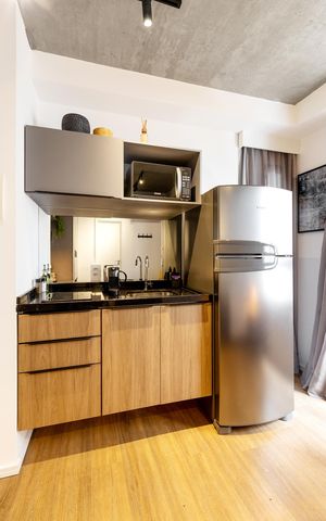 Apartamento à venda com 20m², 1 quarto e sem vaga Apartamento à venda com 20m², 1 quarto e sem vagaCozinha