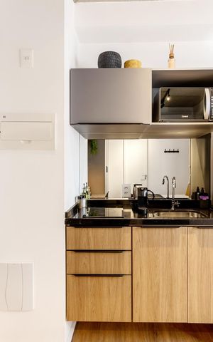 Apartamento à venda com 20m², 1 quarto e sem vaga Apartamento à venda com 20m², 1 quarto e sem vagaCozinha