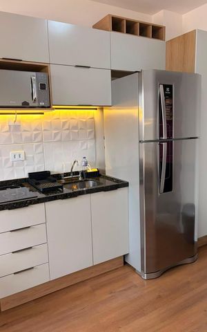 Apartamento para alugar com 27m², 1 quarto e sem vaga Apartamento para alugar com 27m², 1 quarto e sem vagaCozinha