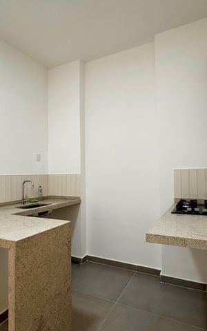 Apartamento à venda com 29m², 1 quarto e 1 vaga Apartamento à venda com 29m², 1 quarto e 1 vagaCozinha