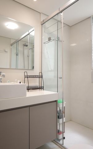 Apartamento à venda com 140m², 3 quartos e 2 vagasBanheiro da Suíte 1