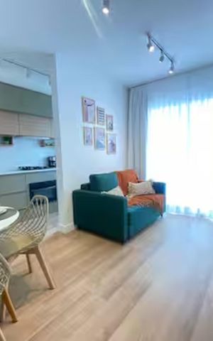 Apartamento para alugar com 45m², 2 quartos e sem vagaSala