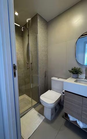 Apartamento para alugar com 45m², 2 quartos e sem vagaBanheiro