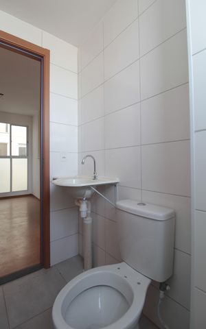 Apartamento à venda com 45m², 2 quartos e 1 vagaBanheiro Social